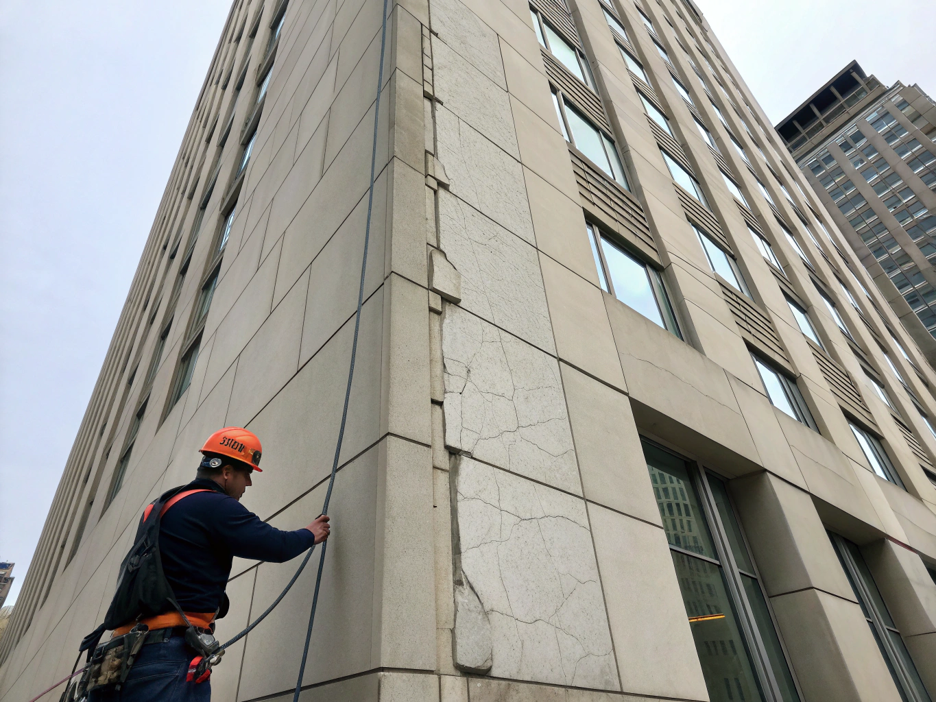 Cladding restoration project