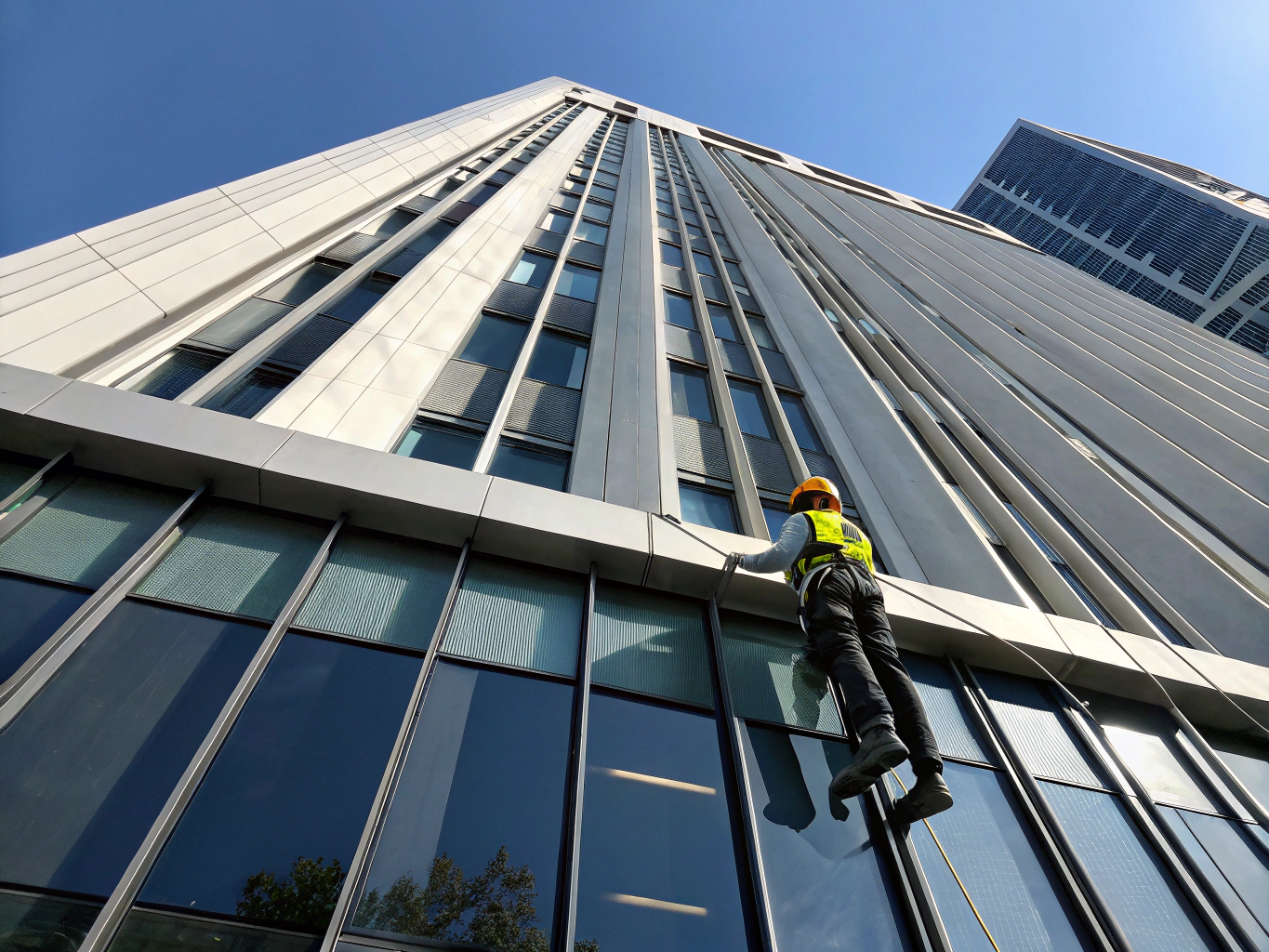 Commercial building exterior