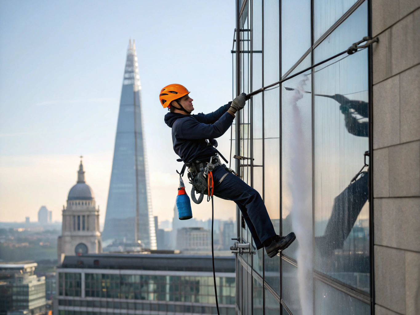 Residential high-rise cleaning