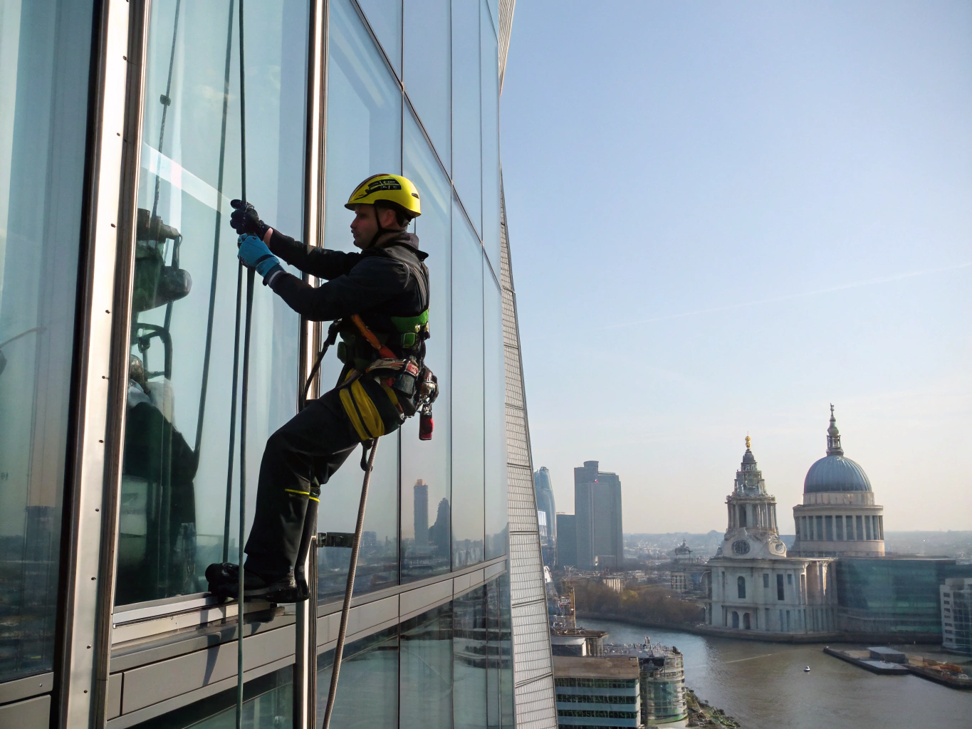 Skyline Tower Glass Restoration